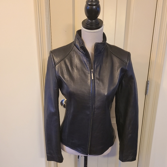 boston harbour Jackets & Blazers - NWT Leather Boston Harbour Jacket